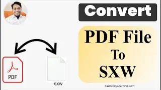 Pdf to sxw |  convert pdf to sxw file online free tool