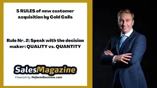 SALES MAGAZINE: 5 rules of successful cold call (2)
