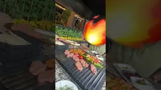 Turkish BBQ 🍗 #travel #love #youtube #shorts #france #christmas #flowers #food #paris #bbq #fire