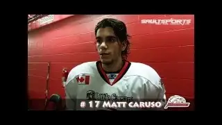 Saultsports.com Post Game with Soo Thunderbird Matt Caruso