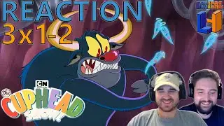 SAVING MUGMAN! | The Cuphead Show! 3x1-2 | REACTION