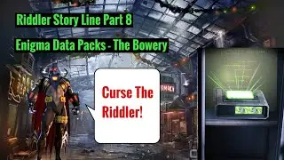 Batman Arkham Series - Riddler Story Line Part 8 - Enigma Data Packs - The Bowery 