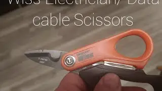 Wiss Electrician/ Data Scissors part# CWST