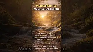 &ldquo;Tulis 🤲 jika sedang belajar memaafkan.&rdquo;. #overthinking #memaafkan #short