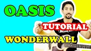 🎸 LEZIONI DI CHITARRA PER PRINCIPIANTI: Wonderwall, Oasis (TUTORIAL CANZONI FACILI)