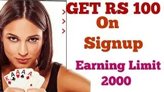Get Rs 100 Signup bonus in bank transfer