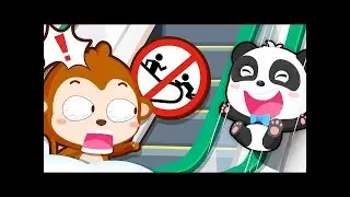 Fun Baby Panda Travel Safety Tips For Kids - Safety Awareness Animation Baby Panda Games For Kids