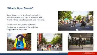 Open Streets Business Information Session for Martin Luther King Jr. Ave SE