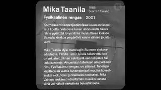 Mika Taanila // Fysikaalinen rengas / Kiasma 2025