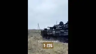 Another T72B in excellent condition passed captured by ukranian soldiers