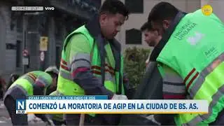 Comenz&oacute; la moratoria de AGIP en la ciudad de Bs. As. │N20:30│ 03-11-25