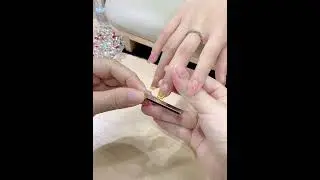 Crystal Dew Nails 💎   M&oacute;ng long lanh như sương   水光晶透美甲 #nail #nailVN #美甲 b6b8