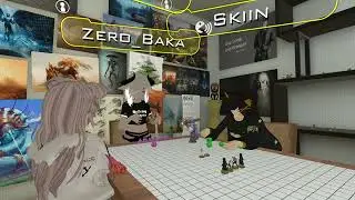 VrChat - Professor Zero ensinando sobre RPG de mesa