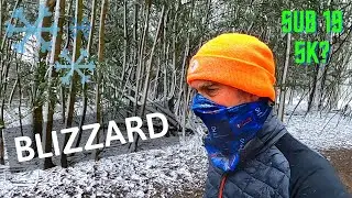 Training for a 50 Mile Ultra | North Downs Way 50 Weekly Training Vlog | Running in a BLIZZARD