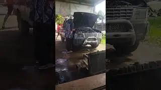 Service Radiator mobil panter bengkel mujur bos.#shortvideo