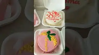 бенто тортики к 8 марта
