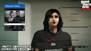 Gta 5 Online | Pretty Goth Female Character Creation