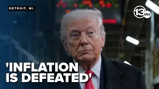 Трамп посетил Мичиган, чтобы рассказать об экономической стратегии и намекнуть на предстоящий пла...