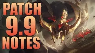 Jungle Meta Shake-up (Patch Notes 9.9)