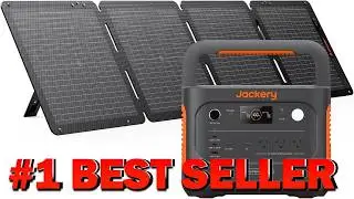 Jackery Solar Generator 1000 v2 with 100W Solar Panel 1070Wh Portable Power Station - B0F6YN3XJ4