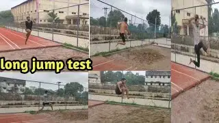 LONG JUMP KA TEST MP POLICE 2024 #mppolice #indianpolice #longjump