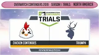 Chicken Contendies vs Triumph (Part 2) | OWC 2019 S1 Trials: North America