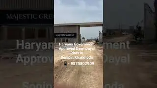 Kharkhoda Sonipat me Govt Approved Deen Dayal Plots Booking open High Return Market#residentialplot