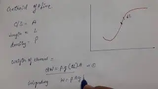 Centroid of a Line