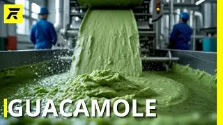 As&iacute; se fabrican MILLONES DE TONELADAS de GUACAMOLE Industrial | Procesamiento de aguacates en M&eacute;xico