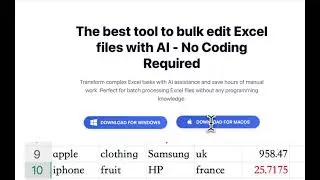 how to bulk edit excel files with  