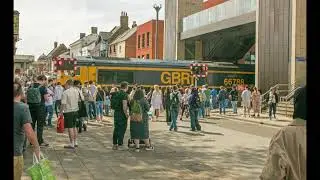 Can you help solve a mystery about a Tesco store by the railway crossing on Lincoln High Street?