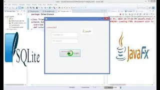 Create a Simple Login Application using JavaFx and Sqlite