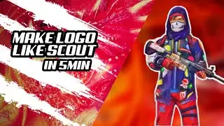 🔥  MAKE LOGO LIKE SCOUT AND MORTAL IN JUST 5 MIN 🔥 EASY WAY 0.1% PEOPLE KNOW THIS TRICK