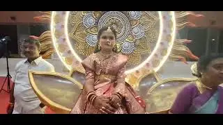 Tanishka half saree function ceremony solapur|Sangeet sandhya entry song|Shridhar Sir Dance creation