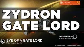 Bounty : Zydron : Eye of a Gate Lord, Ishtar Sink, Venus : Destiny Gameplay Walkthrough