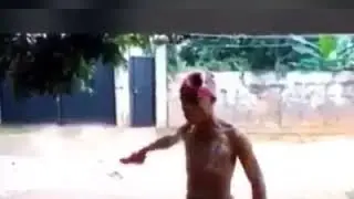 A fetish priest( juju man) trapped in a pastors house 😂