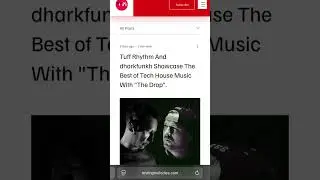 TESTING MELODIES (India Publication)  Feature on 'The Drop' Tuff Rhythm & dharkfunkh  #edm