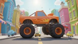 Number Monster Truck Song 1&ndash;5 🚛🔥 | Fun Counting & Vehicle Songs for Kids, Nursery Rhymes & Baby