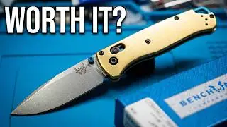 BENCHMADE BRASS BUGOUT CLONE