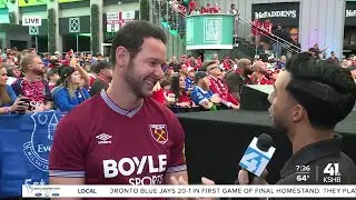 Soccer fans bring energy to Premier League Mornings Live Fan Festival in Kansas City