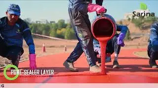 Jogging Track Installation Done By Sarina Flooring - Rawal Pindi