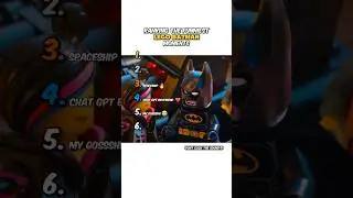 Ranking The Funniest Lego Batman Moments 😭