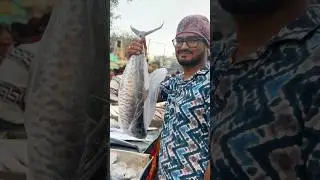 Fish shopping at Pune&rsquo;s biggest fish market #seafood #surmaifishfry #food #nonveg #viralvideo #best