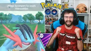 MEGA SWAMPERT EN UN EQUIPO SIN LEGENDARIOS EN LIGA MASTER! #pokemongopvp #pokemongo