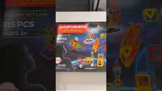 Unboxing @MAGFORMERSLLC  Mastermind Deluxe Set 🎁🎉 (115 pcs) #stem #magformers #shorts #short