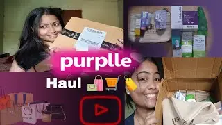 purple skin care haul 🛍️🛒🏷️✨.. #odishablogger #likesharesubscribe #odiabloger #skincare
