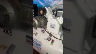 Compresor aire libre aceite Grado Medico⭐️ 5HP 500 lts Electrico #twcoinmex #tecnologia #new #video