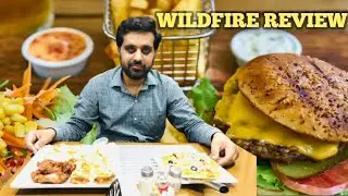 Fast food Review | Wildfire 🔥B17 | Platter & Pizza 🍕 | Farooq Raja