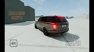 RANGE ROVER vs Wall - 280 km/h Crash Test - BeamNG Drive