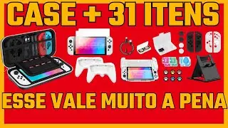 32 EM 1 - O MELHOR CASE CUSTO BENEFICIO PRO NINTENDO SWITCH COMPRE O SEU AGORA!!
